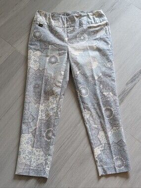 LISETTE stretch twill ankle pants 6